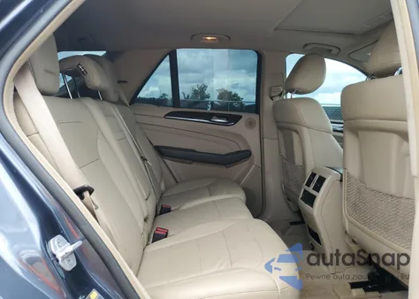 2015 Mercedes-Benz Ml 350 4Matic из США, поврежденный, VIN 4JGDA5HB5FA503040